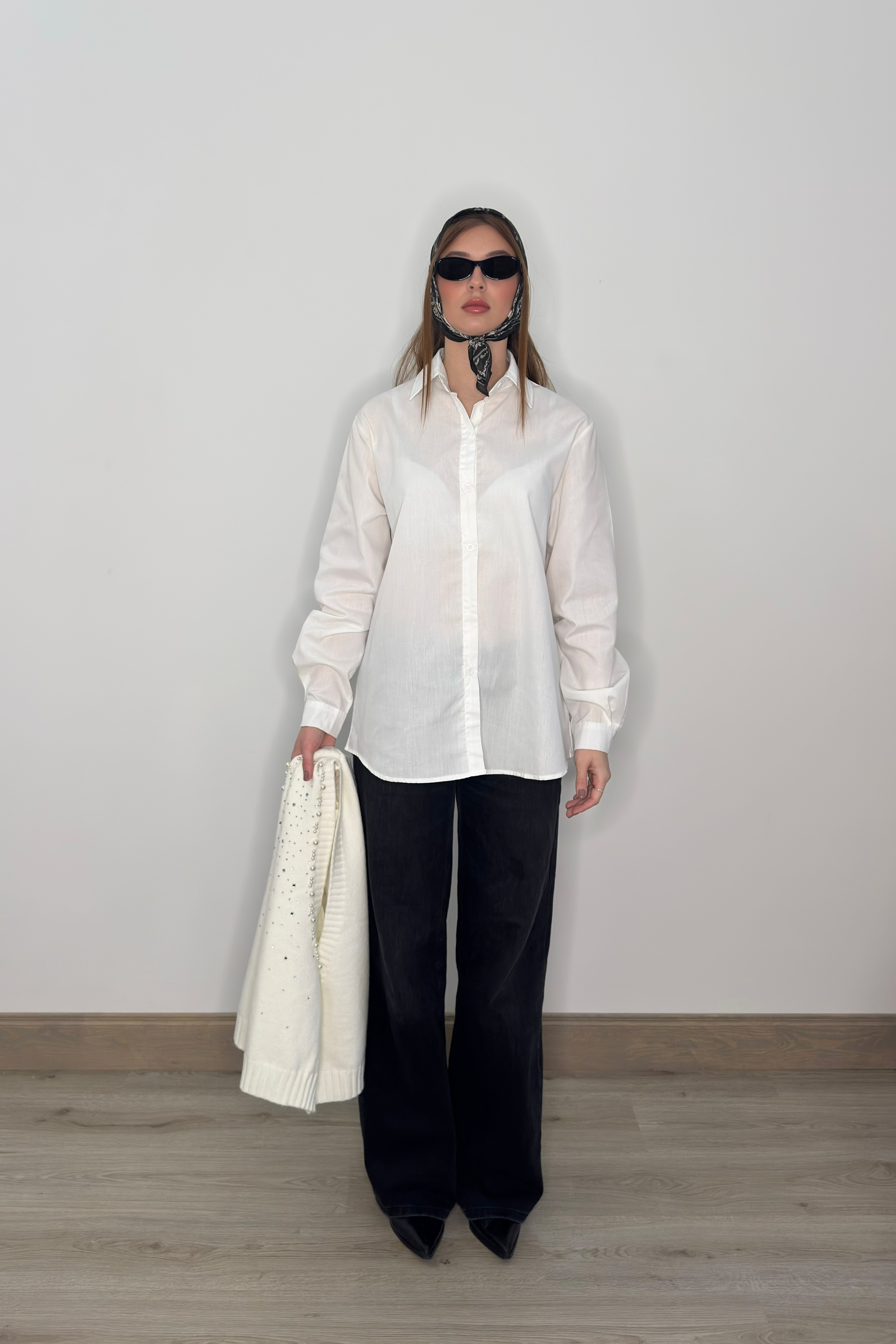 Klasisks krekls ar vesti, divi vienā