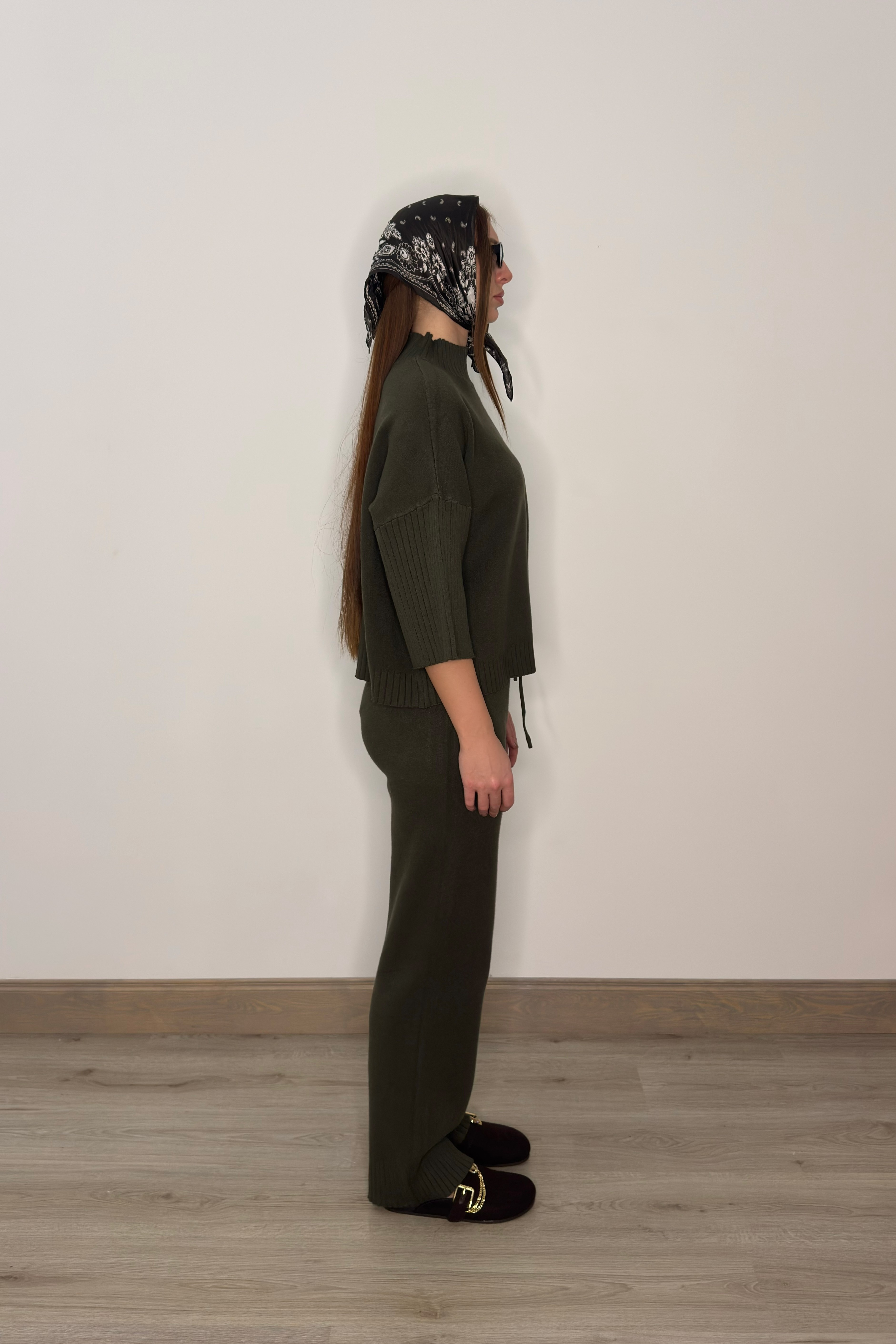 Adīts komplekts - zaļš