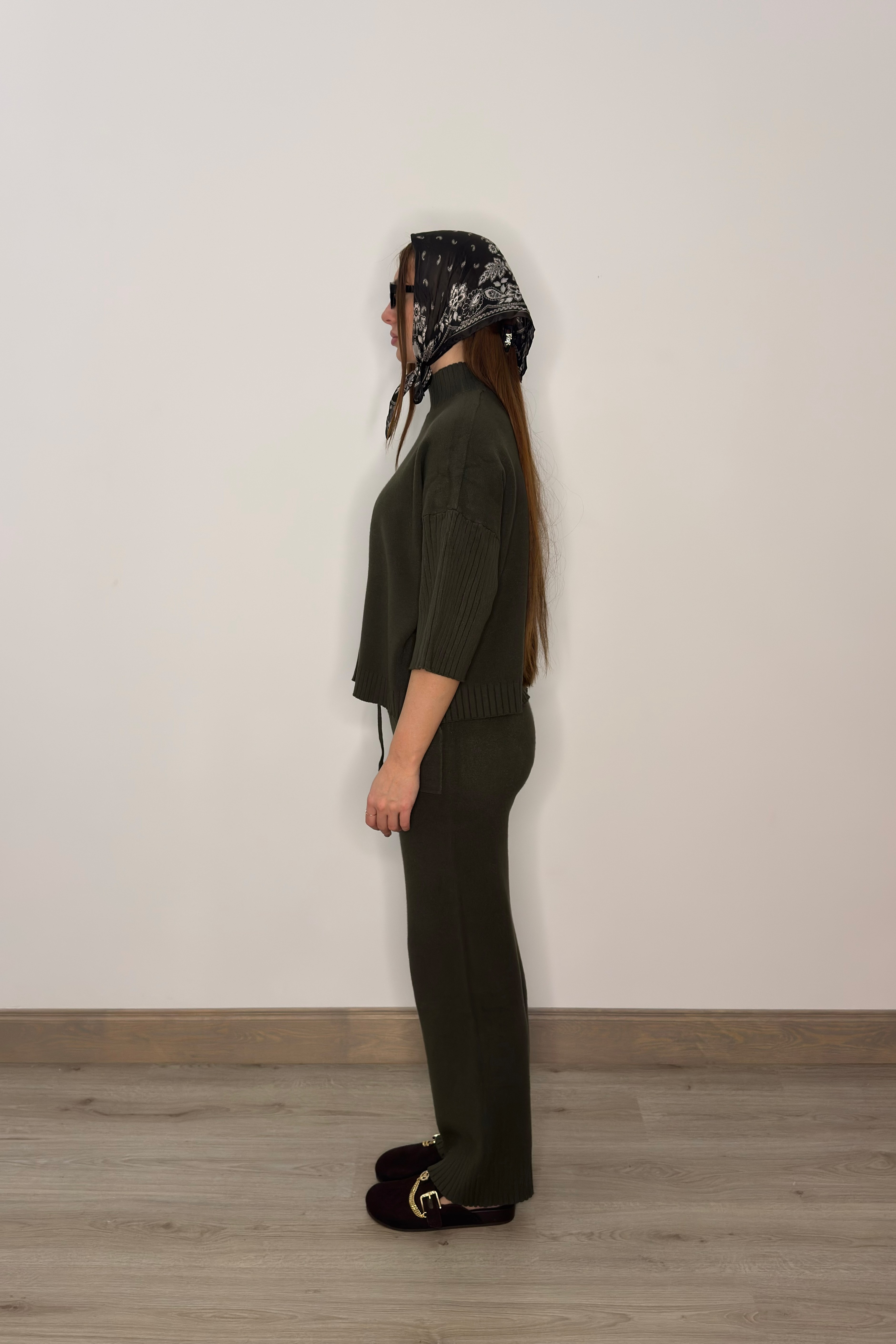 Adīts komplekts - zaļš