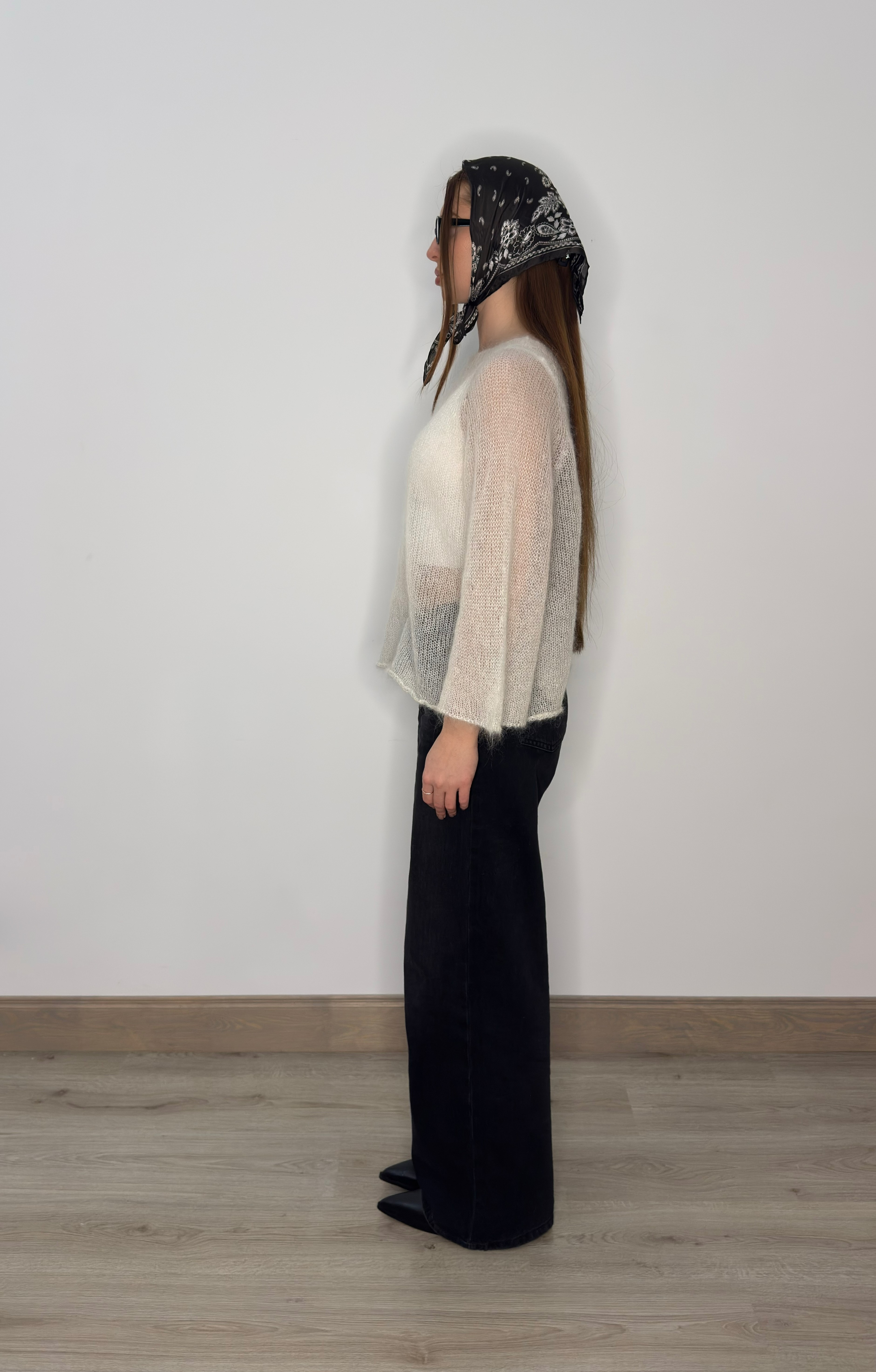 Mohēras džemperis - krema